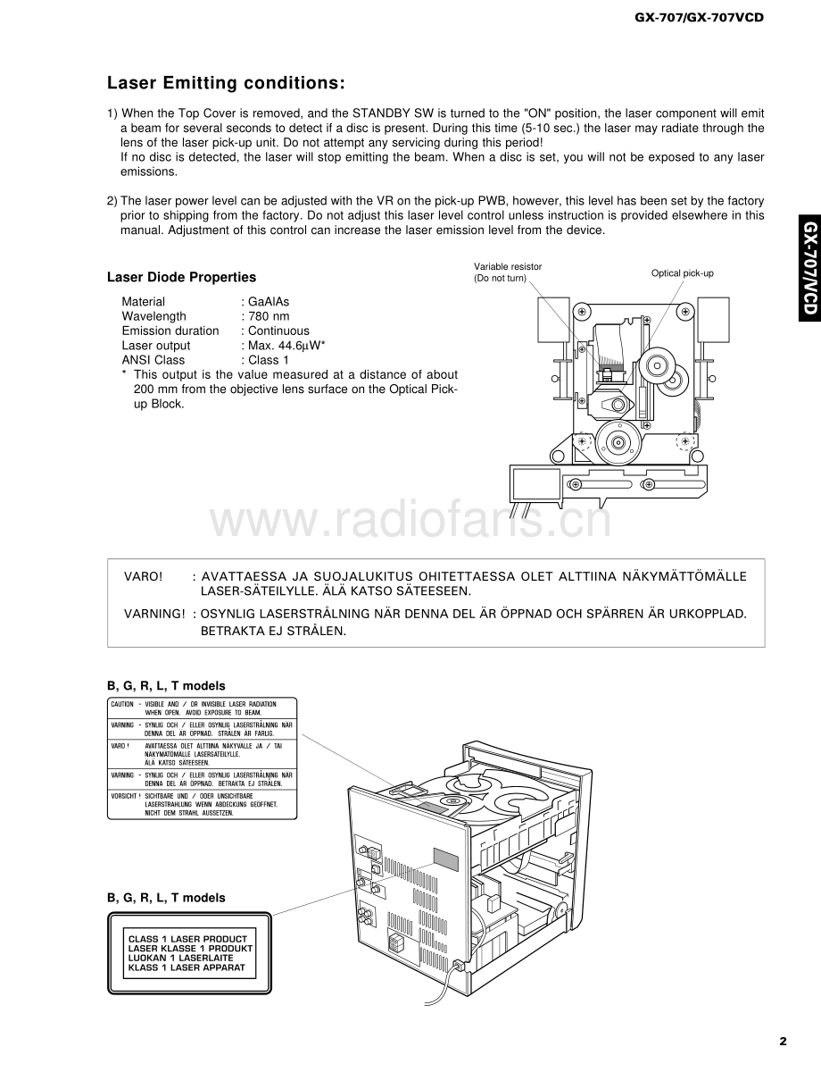 Yamaha-GX707VCD-cs-sm 维修电路原理图.pdf_第3页