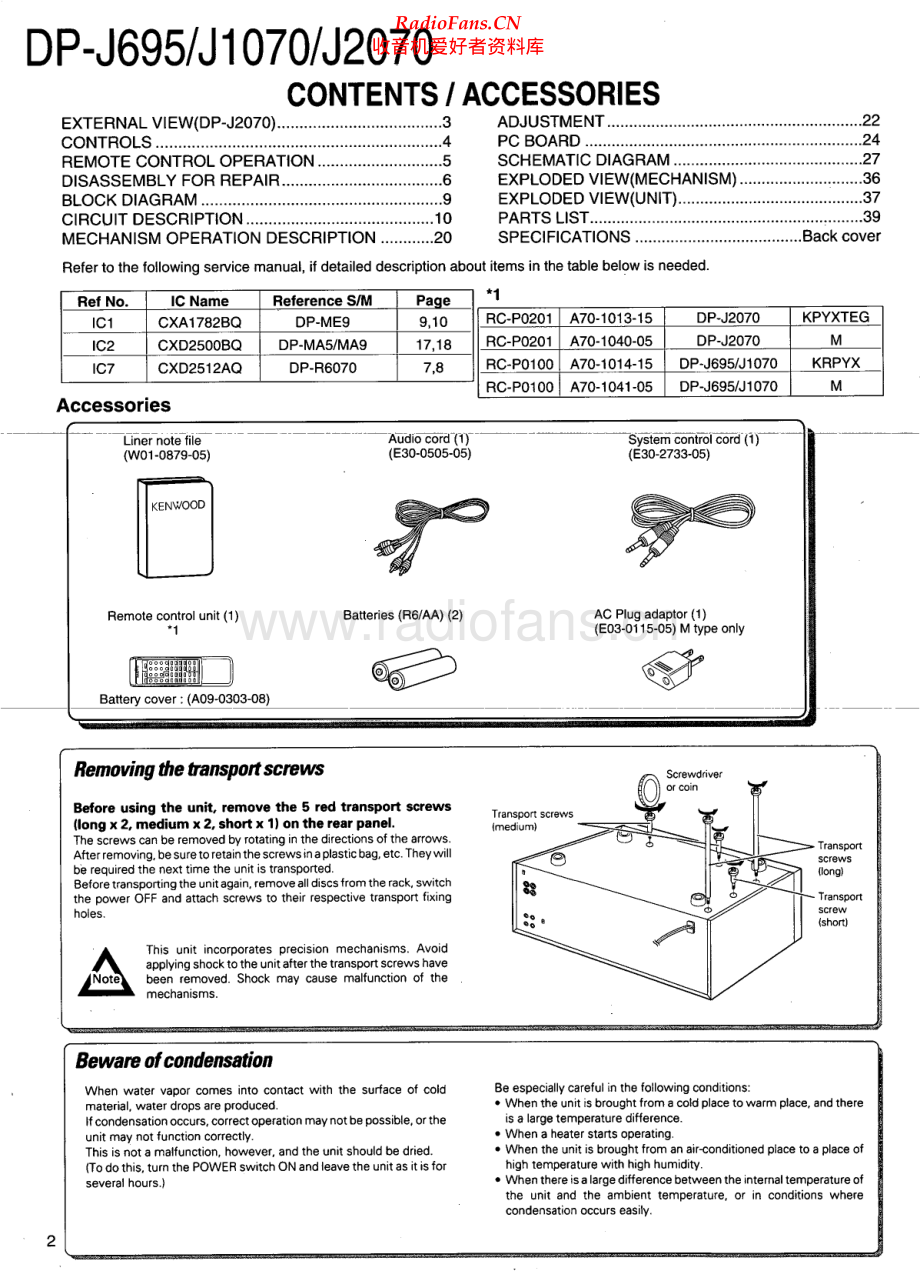 Kenwood-DPJ2070-cd-sm 维修电路原理图.pdf_第2页