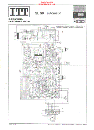 ITT-SL59-tape-sch 维修电路原理图.pdf