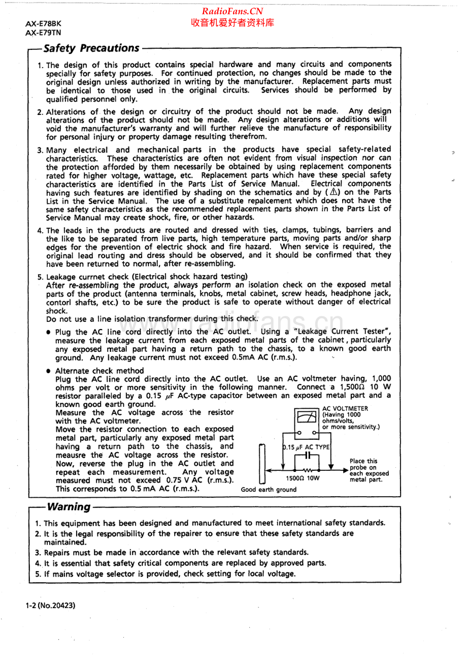JVC-DXE79TN-cs-sm 维修电路原理图.pdf_第2页