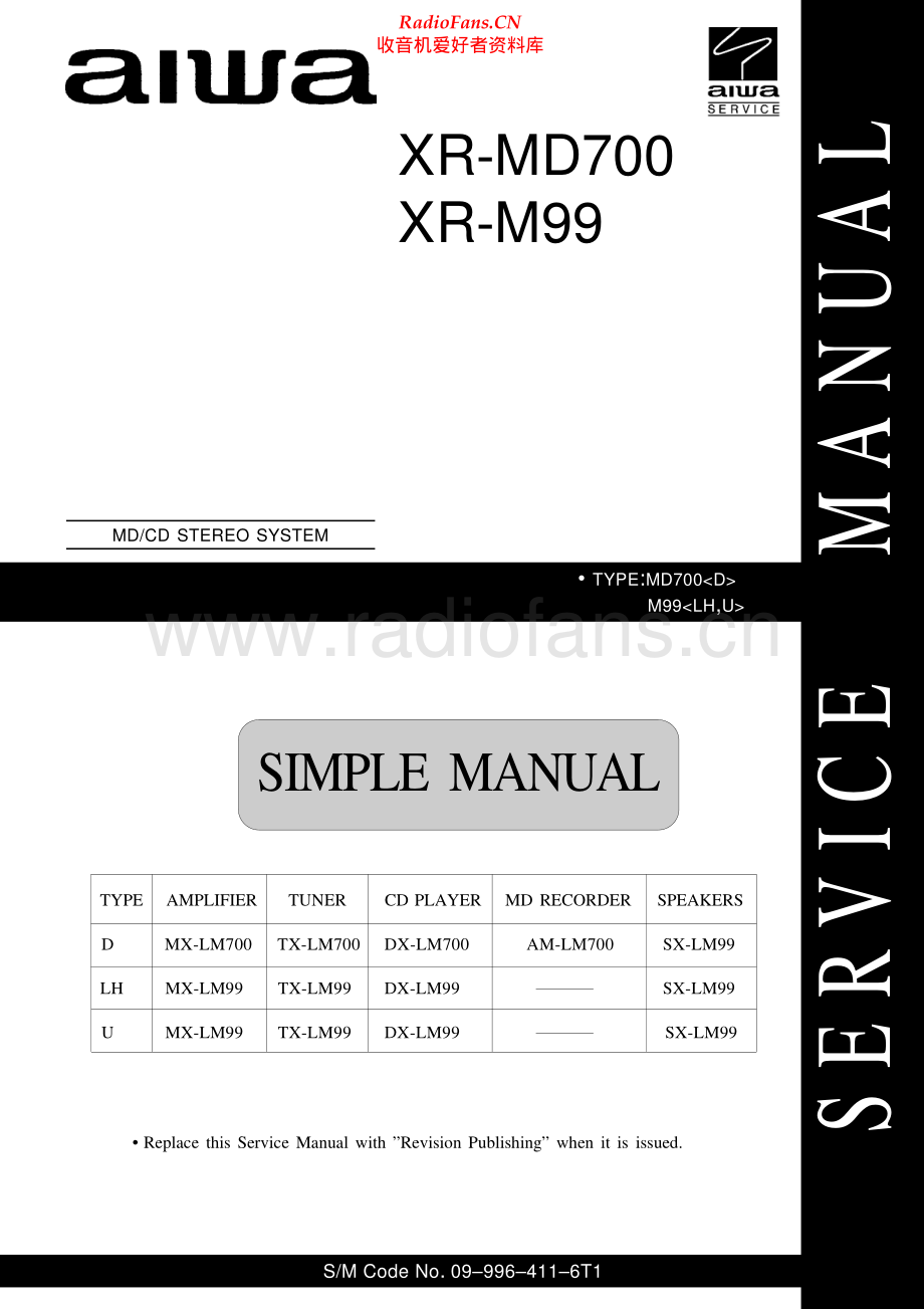 Aiwa-XRMD700-cs-ssm维修电路原理图.pdf_第1页