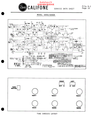 Califone-3200-tape-sch维修电路原理图.pdf