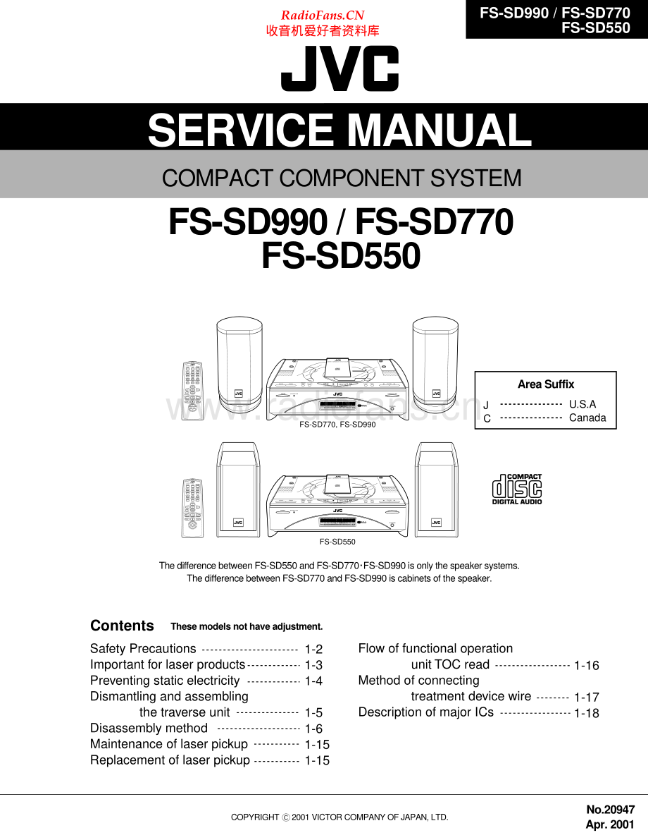 JVC-FSSD990-cs-sm 维修电路原理图.pdf_第1页