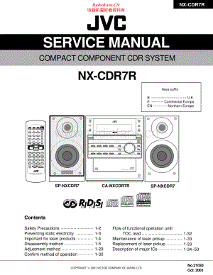 JVC-NXCDR7R-cs-sm 维修电路原理图.pdf