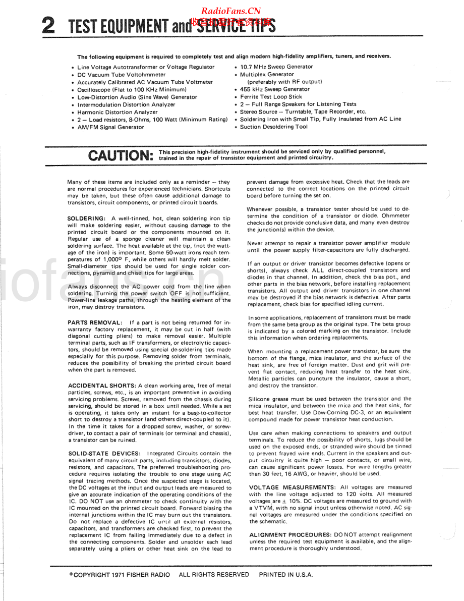 Fisher-RC80-tape-sm维修电路原理图.pdf_第2页