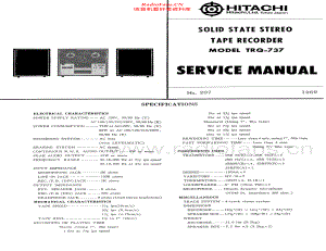 Hitachi-TRQ737-tape-sm 维修电路原理图.pdf