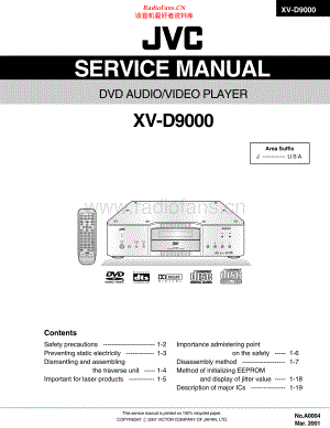 JVC-XDV9000-cd-sm 维修电路原理图.pdf