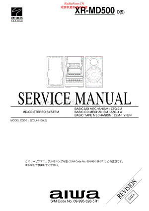 Aiwa-XRMD500D-cs-sm维修电路原理图.pdf