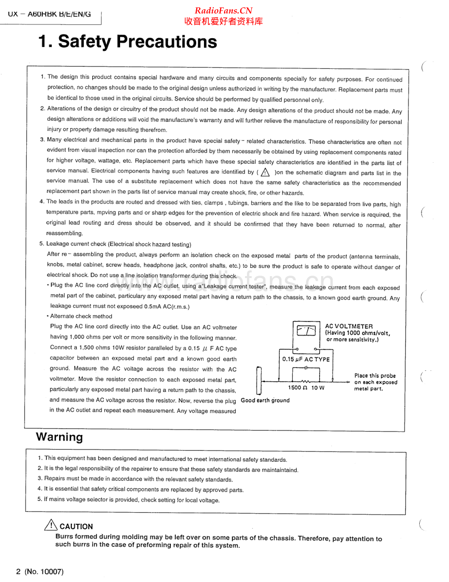 JVC-UXA60RBK-cs-sm 维修电路原理图.pdf_第2页