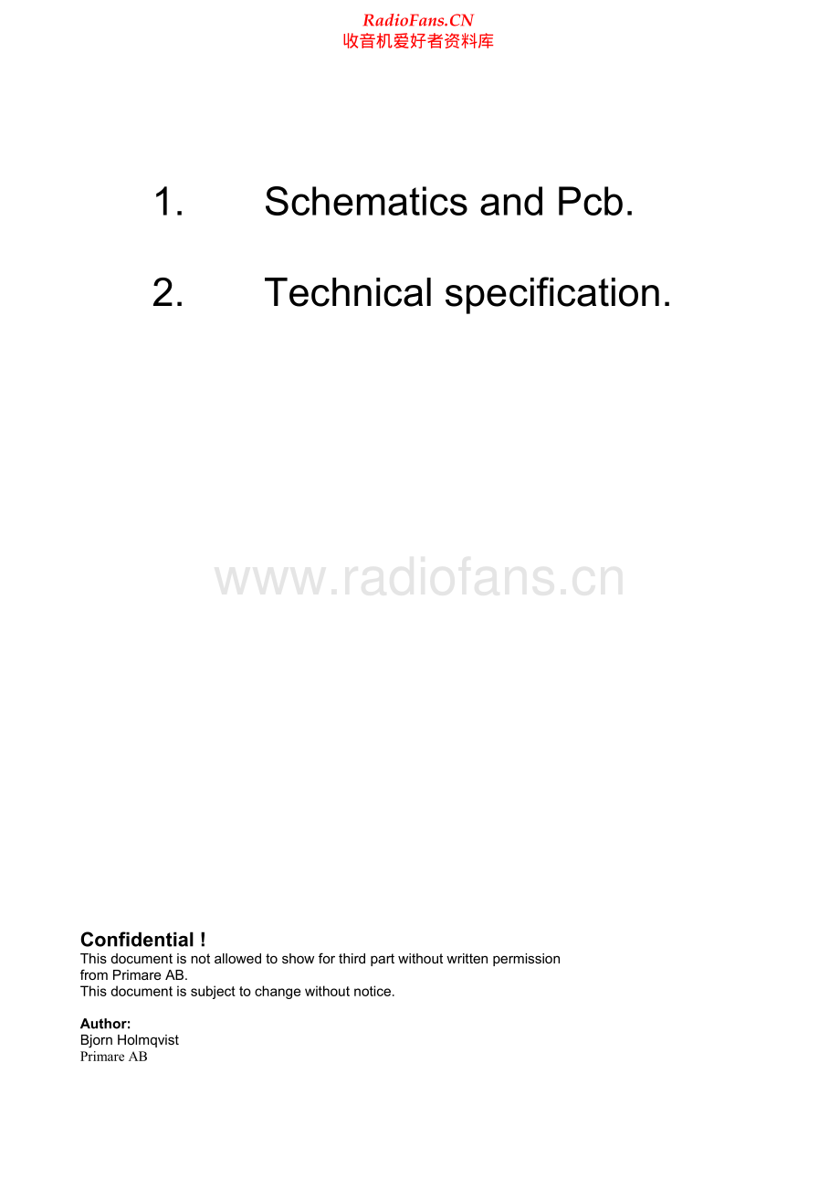 Primare-CD32-cd-sm 维修电路原理图.pdf_第2页