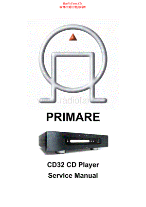 Primare-CD32-cd-sm 维修电路原理图.pdf