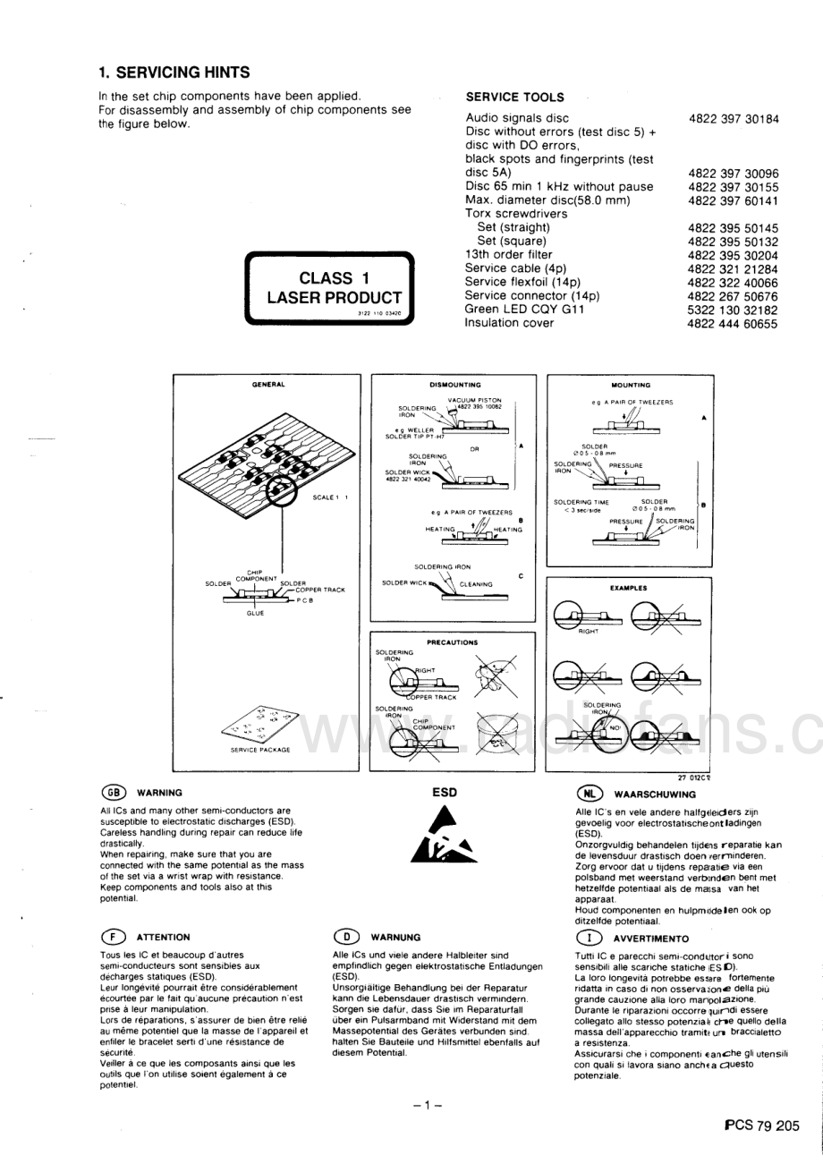 Marantz-CD16-cd-sm 维修电路原理图.pdf_第3页