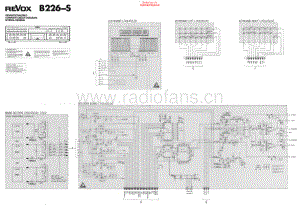 Revox-B226S-cd-sch 维修电路原理图.pdf