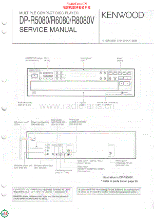 Kenwood-DPR8080V-cd-sm 维修电路原理图.pdf