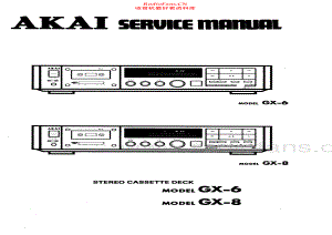 Akai-GX6-tape-sm维修电路原理图.pdf