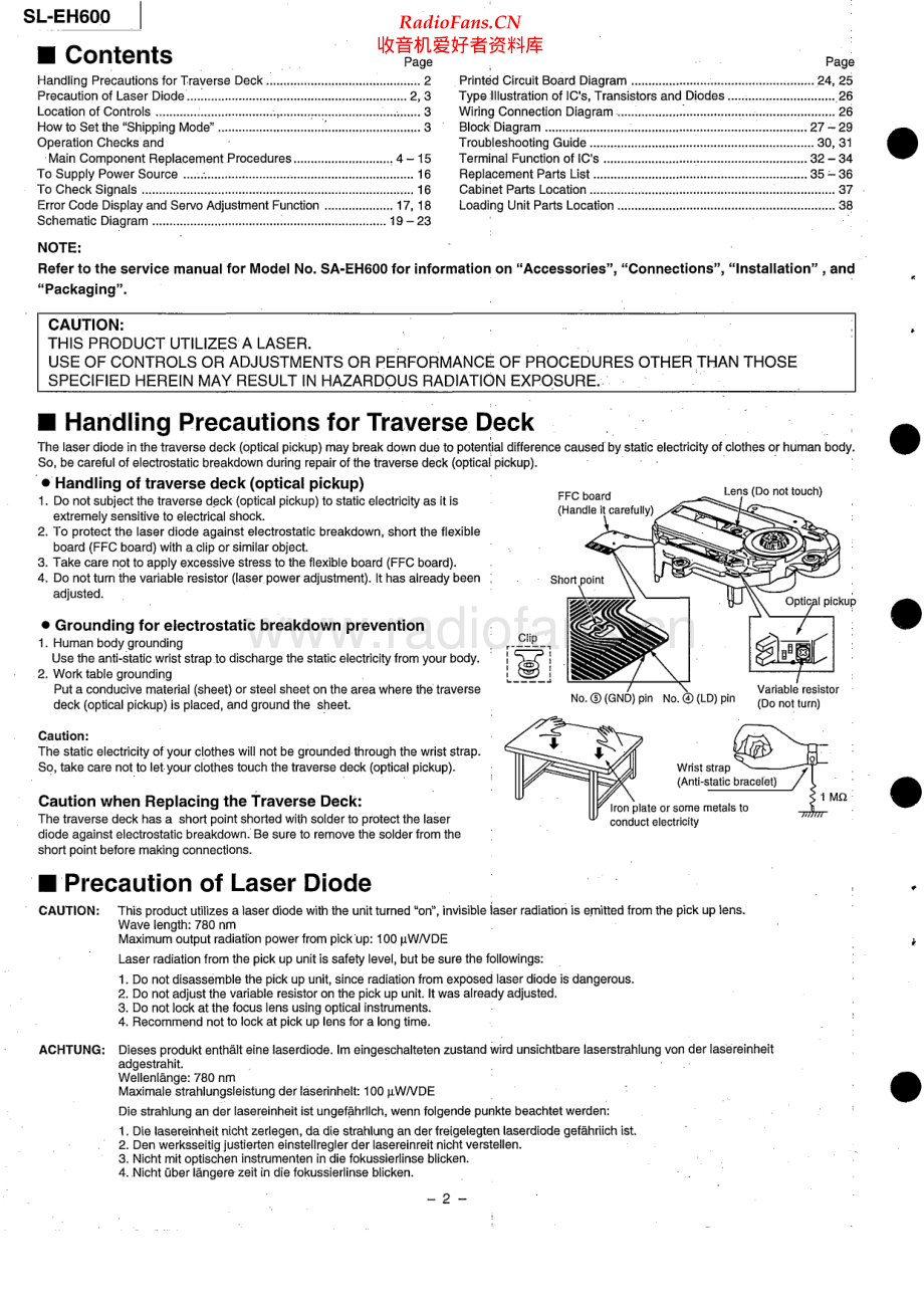 Technics-SLEH600-cd-sm 维修电路原理图.pdf_第2页
