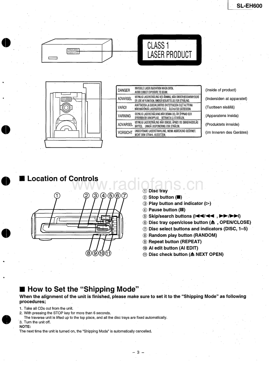 Technics-SLEH600-cd-sm 维修电路原理图.pdf_第3页