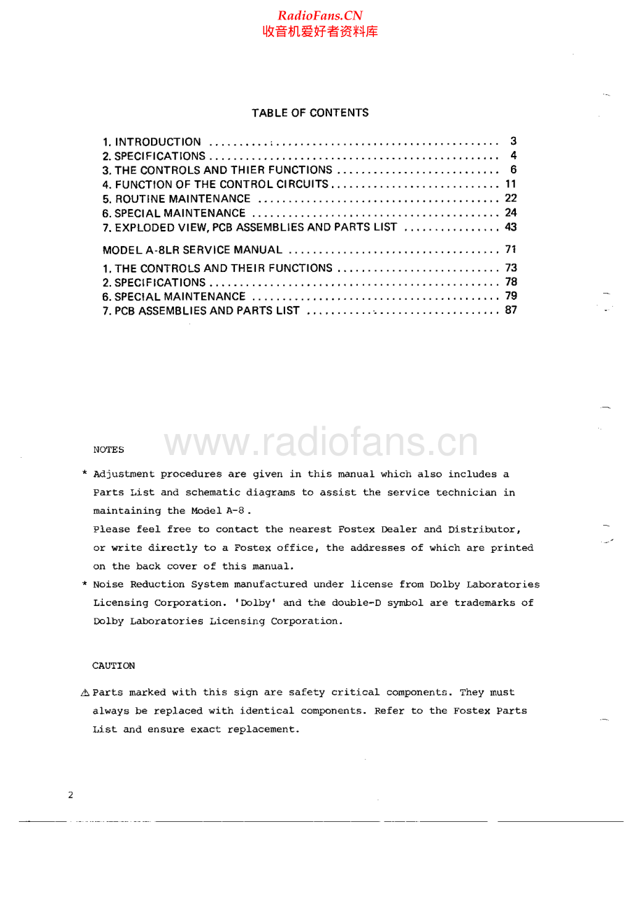 Fostex-A8LR-tape-sm维修电路原理图.pdf_第2页