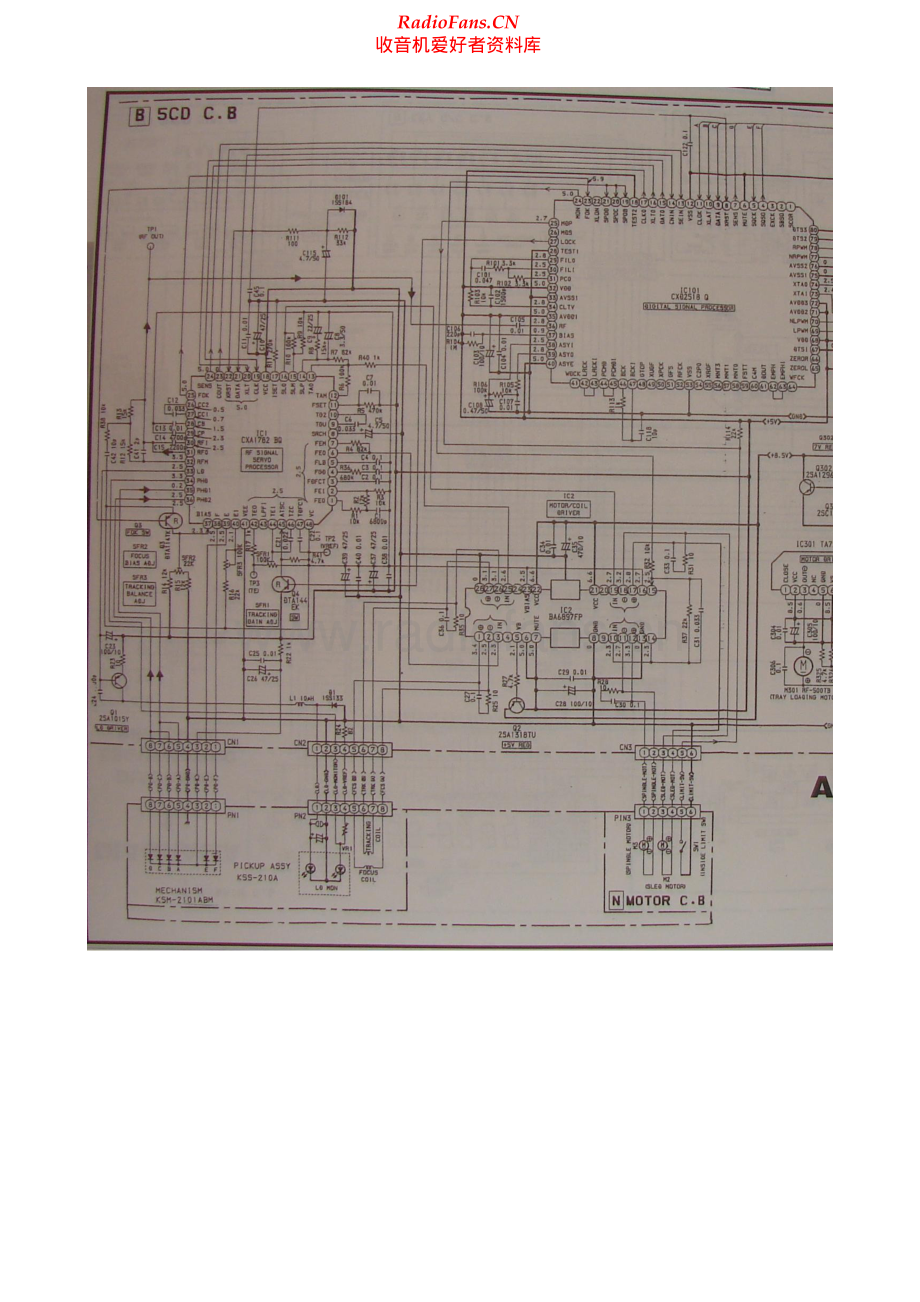 Aiwa-DXZ9200M-cd-sch维修电路原理图.pdf_第3页