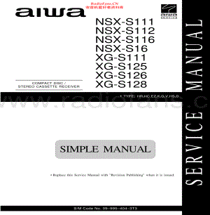 Aiwa-XGS125-cs-ssm维修电路原理图.pdf