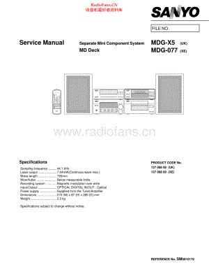 Sanyo-MDG077-cs-sm 维修电路原理图.pdf