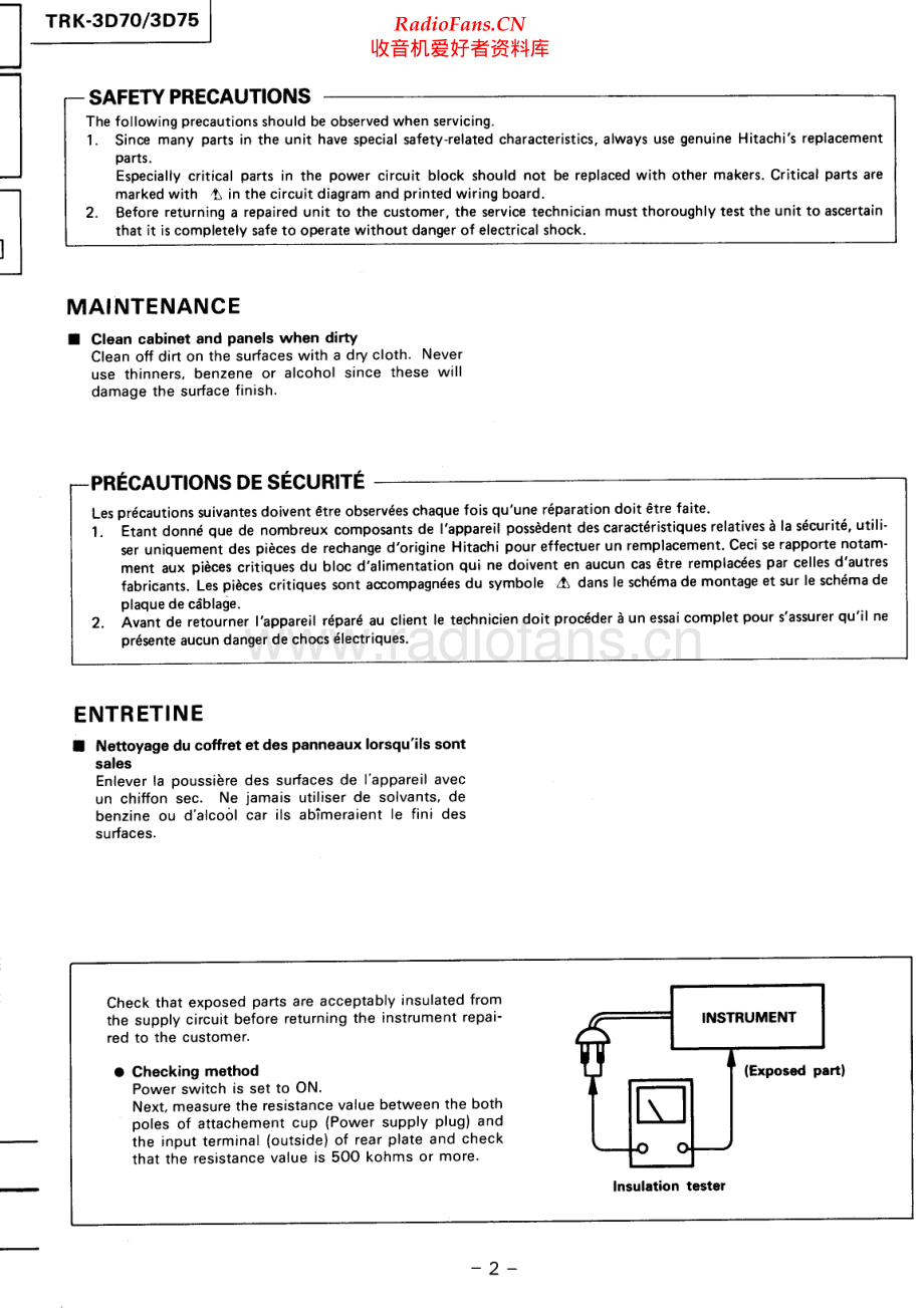 Hitachi-TRK3D70-pr-sm 维修电路原理图.pdf_第2页