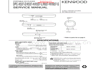 Kenwood-DPCX937-cd-sm 维修电路原理图.pdf