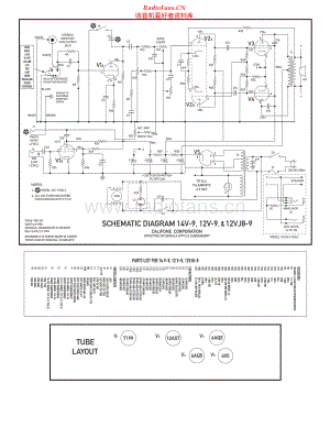 Califone-12VJ89-tape-sch维修电路原理图.pdf