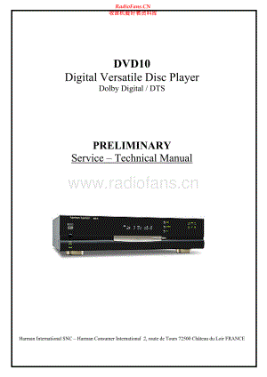 HarmanKardon-DVD10-cd-sm维修电路原理图.pdf