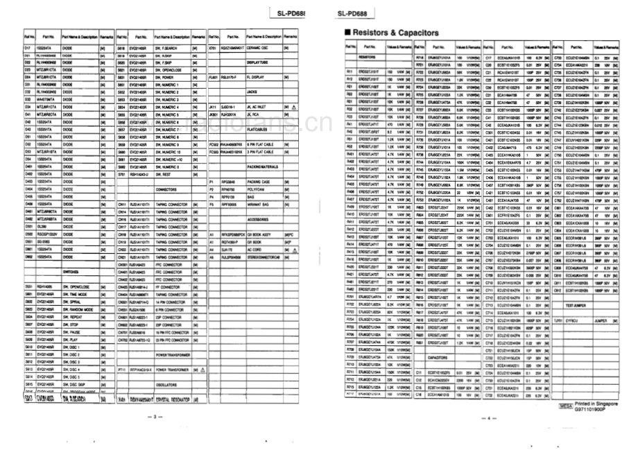Technics-SLPD888-cd-ssm 维修电路原理图.pdf_第3页