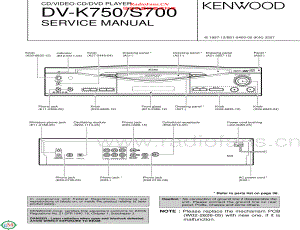 Kenwood-DVK700-cd-sm 维修电路原理图.pdf