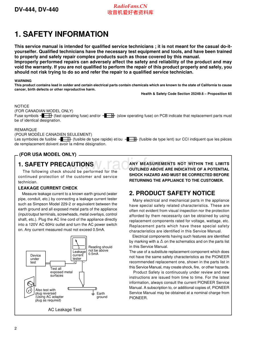 Pioneer-DV444-cd-sm 维修电路原理图.pdf_第2页