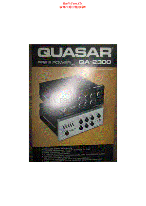 Quasar-QA2300-int-sch 维修电路原理图.pdf
