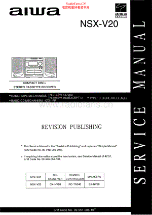 Aiwa-NSXV20-cs-sm维修电路原理图.pdf