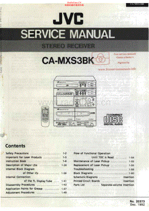 JVC-CAMXS3BK-cs-sm1 维修电路原理图.pdf