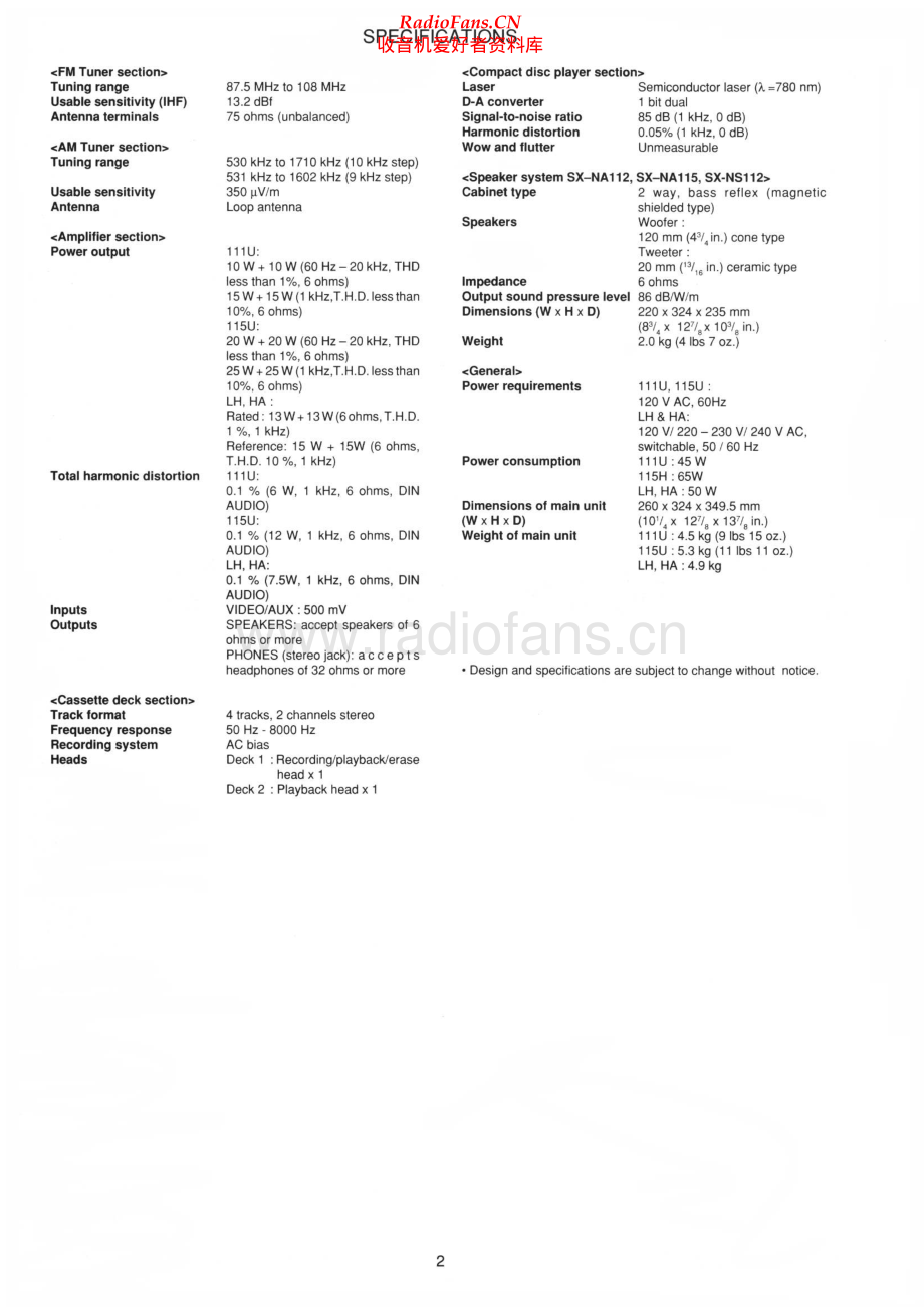Aiwa-NSXS111-cs-sch维修电路原理图.pdf_第2页