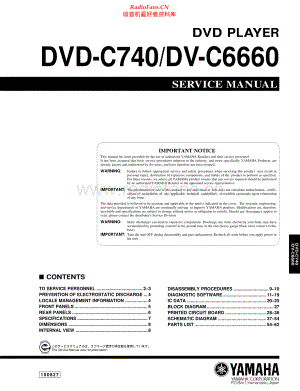 Yamaha-DVDC740-dvd-sm 维修电路原理图.pdf