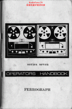 Ferguson-Ferrograph702MKII-tape-sm维修电路原理图.pdf