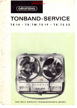 Grundig-TM19-tape-sm维修电路原理图.pdf