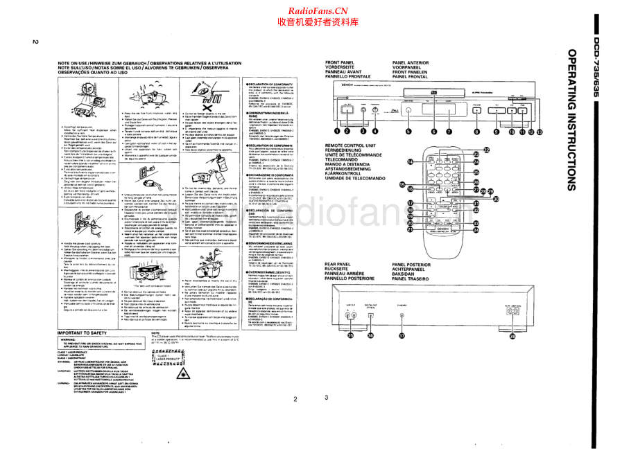 Denon-DCD735-cd-sm维修电路原理图.pdf_第2页