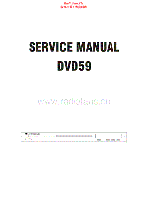 Cambridge-DVD59-dvd-sm维修电路原理图.pdf