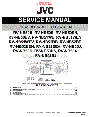 JVC-RVNB52-cs-sm 维修电路原理图.pdf