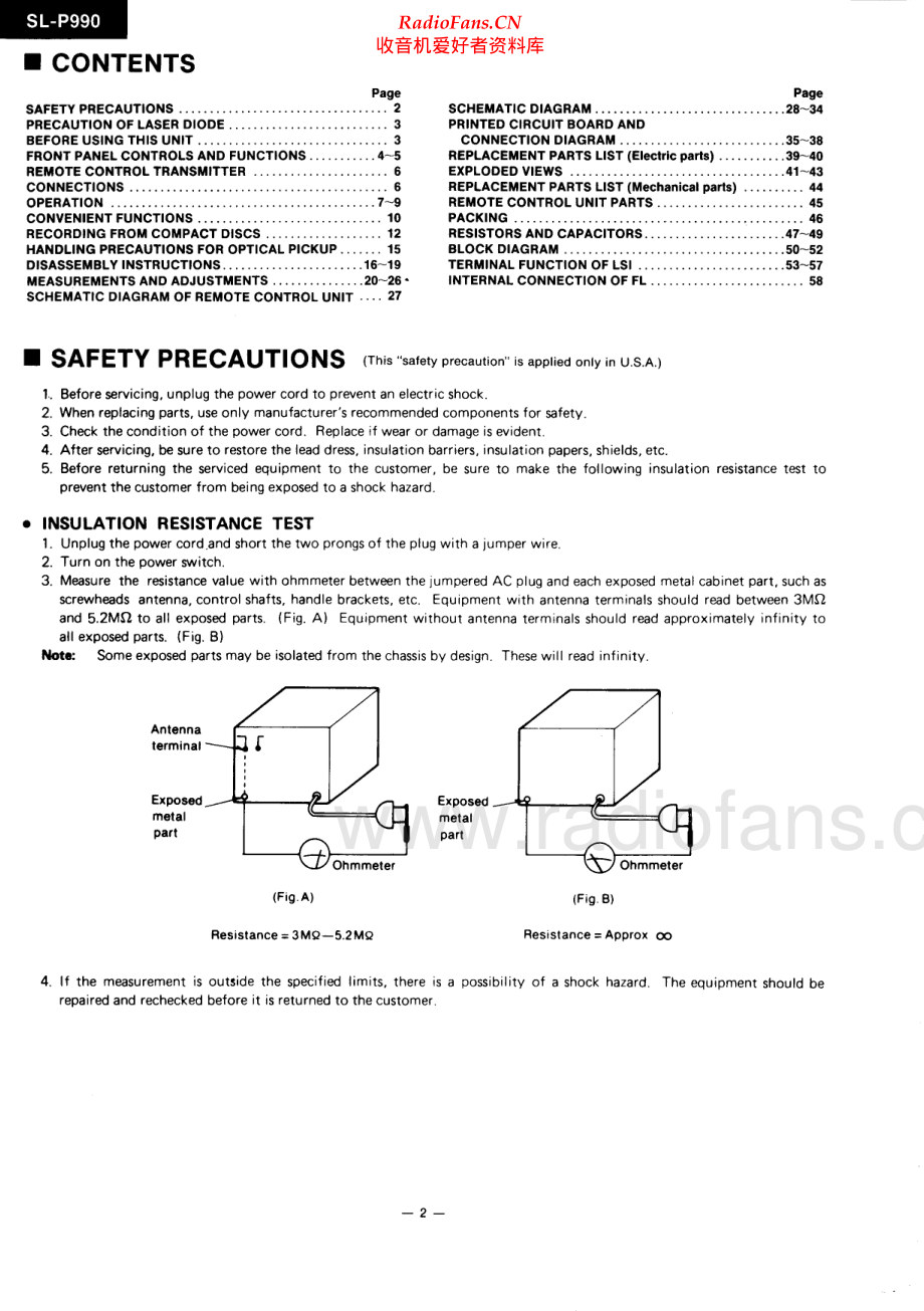 Technics-SLP990-cd-sm 维修电路原理图.pdf_第2页