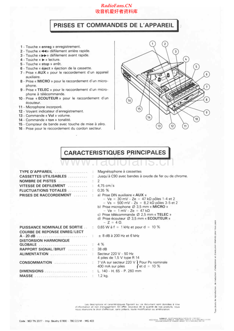 Continental-MC8026-tape-sm维修电路原理图.pdf_第2页