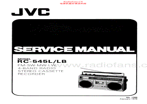 JVC-RC545L-cs-sm 维修电路原理图.pdf