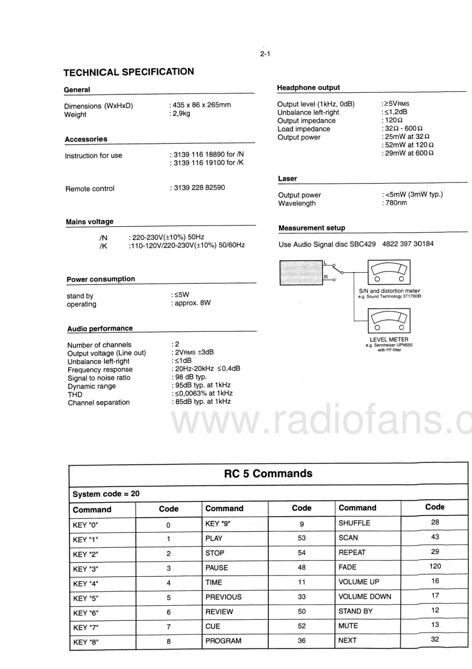 Marantz-CD4000-cd-sm 维修电路原理图.pdf_第3页