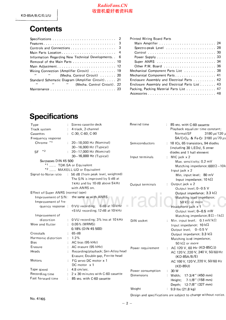 JVC-KD85-tape-sm 维修电路原理图.pdf_第2页