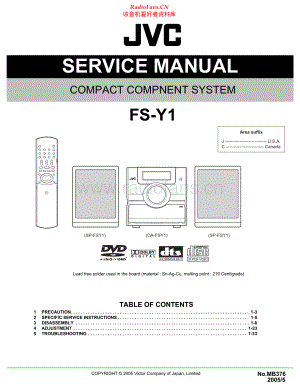 JVC-FSY1-cs-sm 维修电路原理图.pdf