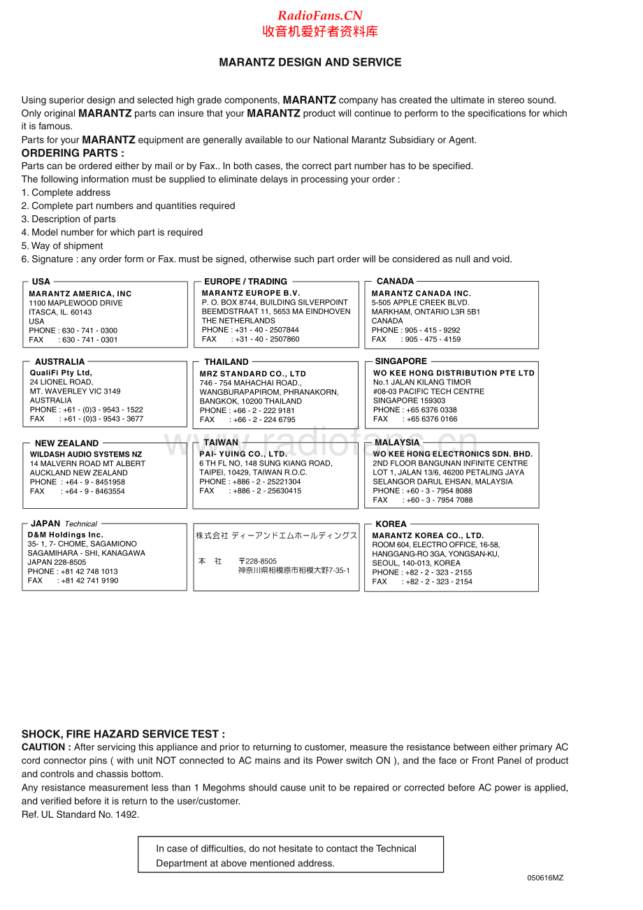 Marantz-CD5001-cd-sm 维修电路原理图.pdf_第2页
