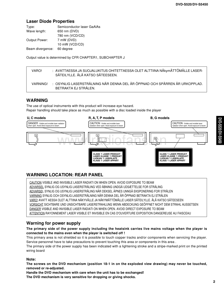 Yamaha-DVDS520-dvd-sm 维修电路原理图.pdf_第3页